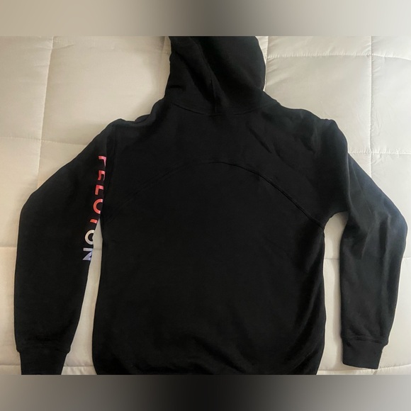 Lululemon X Peloton All Yours Full Zip Hoodie Sweatshirt Women’s Size 6 Black - Picture 5 of 7